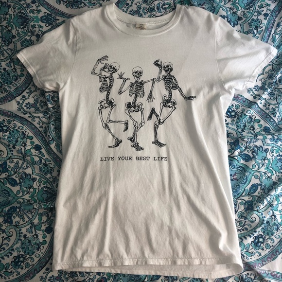 SOLD - Urban Outfitters White Tee Shirt Size Small - Picture 2 of 5